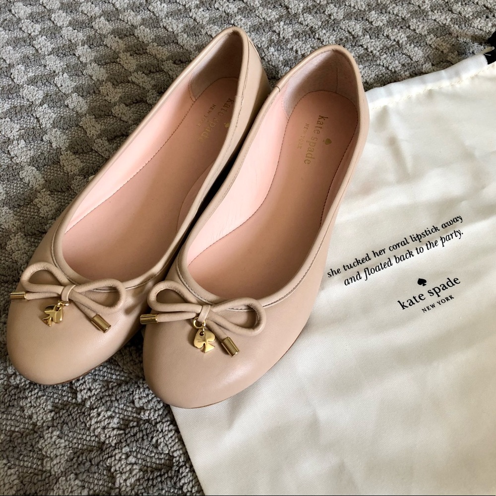 Kate Spade Willa Ballet Flat Shoes Sz 8, Brand New